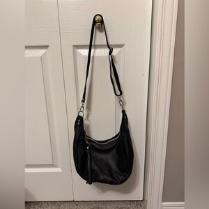 Pip Robins mini Juno black leather crossbody bag